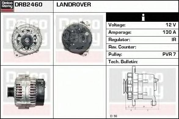 Генератор DRB2460 DELCO REMY