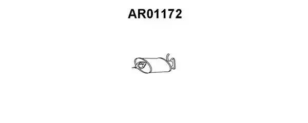 Предглушитель выхлопных газов AR01172 VENEPORTE