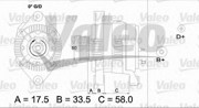 Генератор 437212 VALEO PHC