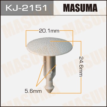 Клипса крепежная KJ2151 MASUMA
