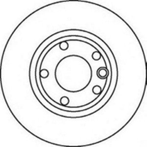 Тормозной диск 561857B BENDIX JURID