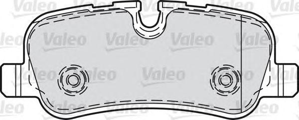 Комплект тормозных колодок, диско 598742 VALEO PHC