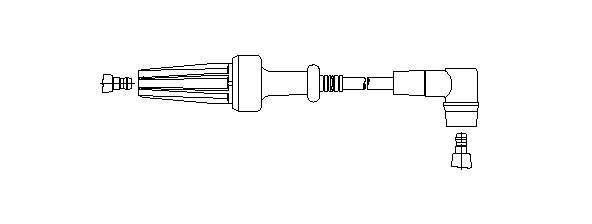 Провод зажигания 664E36 BREMI