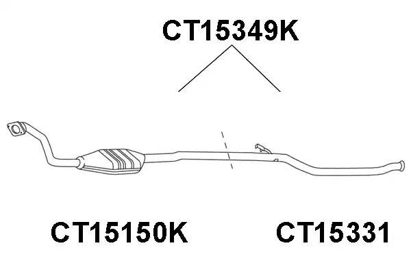 Катализатор CT15349K VENEPORTE