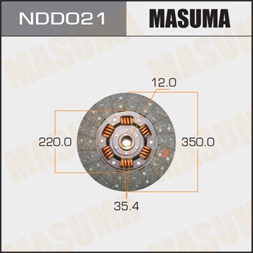 Диск сцепления NDD021 MASUMA
