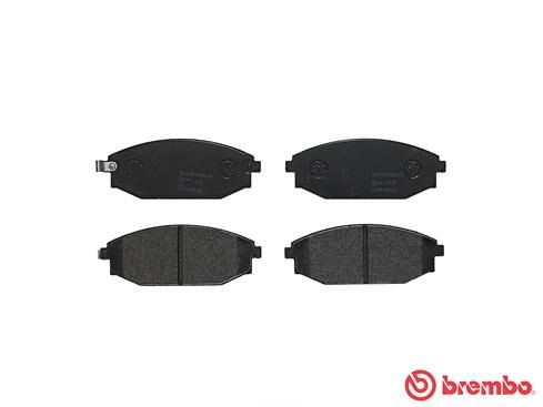 Комплект тормозных колодок, диско P54027 BREMBO
