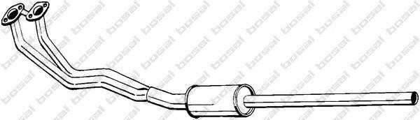Предглушитель выхлопных газов 287763 BOSAL