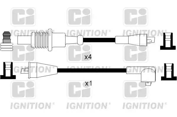 Ккомплект проводов зажигания XC798 QUINTON HAZELL