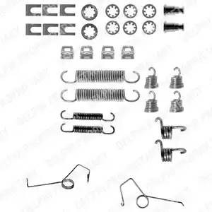 Комплектующие, тормозная колодка LY1123 DELPHI