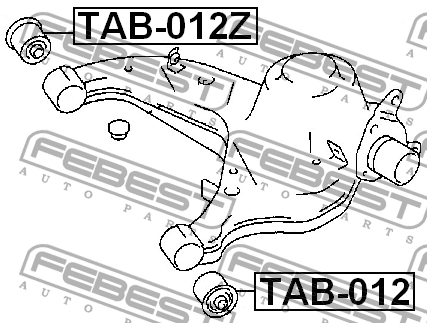 Сайлентблок TAB-012Z FEBEST