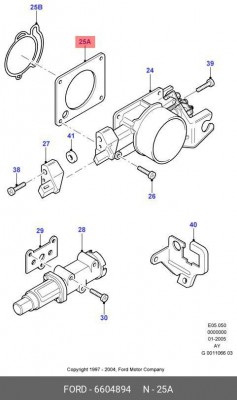 Прокладка 6 604 894 FORD