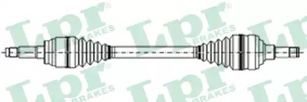 Приводной вал DS36062 LPR