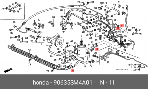 Деталь 90635SM4A01 HONDA
