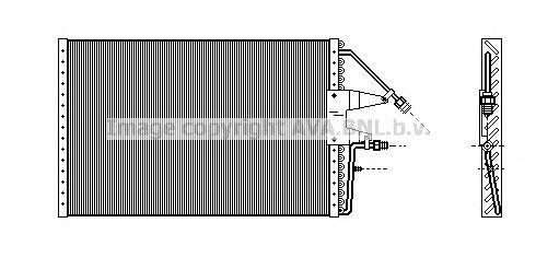 Конденсатор, кондиционер CT5022 AVA
