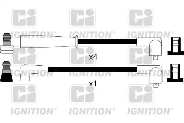 Ккомплект проводов зажигания XC989 QUINTON HAZELL