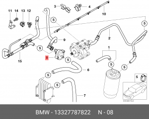 Деталь 13 32 7 787 822 BMW