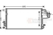 Конденсатор, кондиционер 82005156 VAN WEZEL