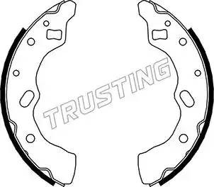 Комплект тормозных колодок 049.145 TRUSTING