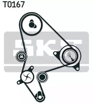 Комплект ремня ГРМ VKMA03246 SKF