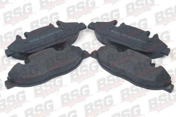 Колодки тормозные дисковые BSG60200014 BSG