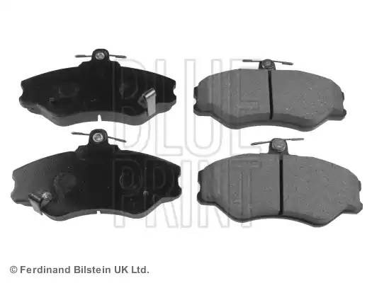 Комплект тормозных колодок, диско ADG04234 BLUE PRINT