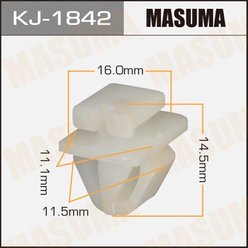 Клипса крепежная KJ1842 MASUMA