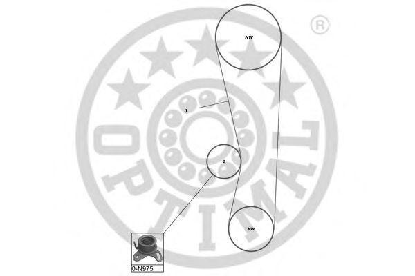 Комплект ремня ГРМ SK-1320 OPTIMAL