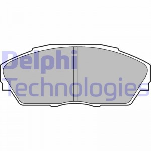 Комплект тормозных колодок, диско LP665 DELPHI