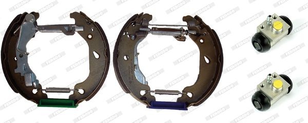 Комплект тормозных колодок FMK407 FERODO
