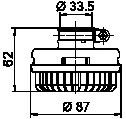 Глушитель шума, пневматическая система 432 407 012 0 WABCO