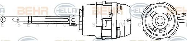 Клапан повортной заслонки 6NV351329351 HELLA