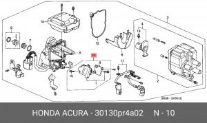 Деталь 30130PR4A02 HONDA