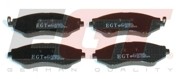Колодки тормозные дисковые 321833EGT EGT
