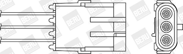 Лямбда-зонд OZH109 BERU