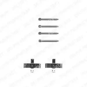 Комплектующие, колодки дискового тормоза LX0245 DELPHI
