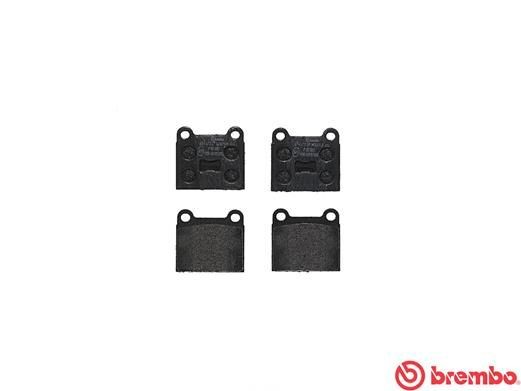 Комплект тормозных колодок, диско P85003 BREMBO