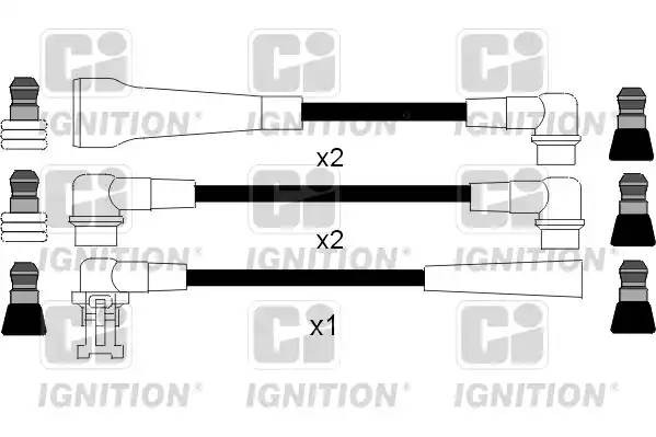 Ккомплект проводов зажигания XC328 QUINTON HAZELL