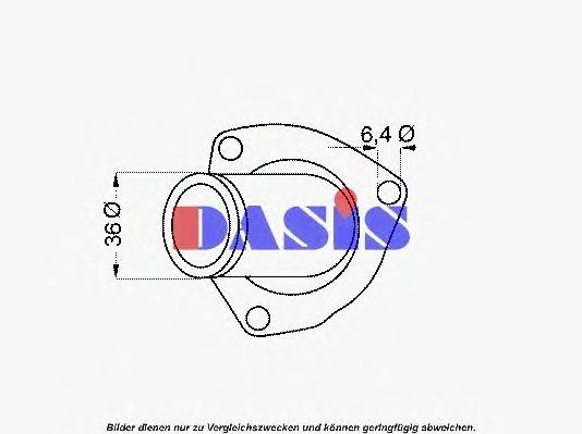 Термостат, охлаждающая жидкость 751899N AKS DASIS