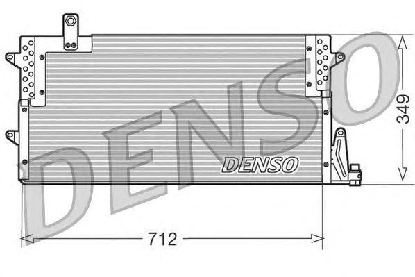 Конденсатор, кондиционер DCN32007 DENSO
