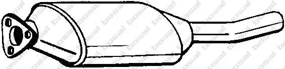 Катализатор 099-342 BOSAL