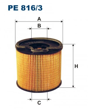 Фильтр топливный PE8163 FILTRON