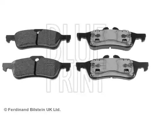 Комплект тормозных колодок, диско ADG04242 BLUE PRINT