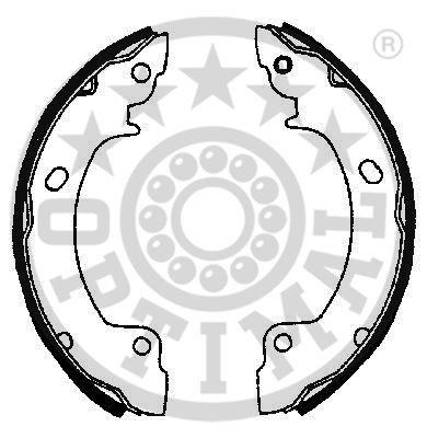 Комплект тормозных колодок BB-6320 OPTIMAL