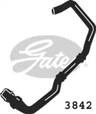 Шланг радиатора 3842 GATES