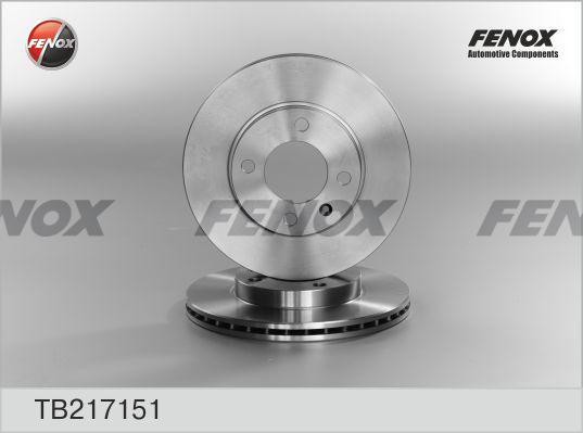 Диск тормозной TB217151 FENOX