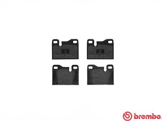 Комплект тормозных колодок, диско P65003 BREMBO
