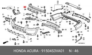 Деталь 91504S3VA01 HONDA
