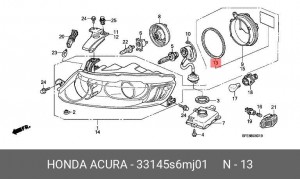 Деталь 33145S6MJ01 HONDA
