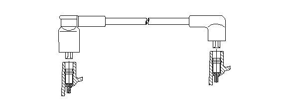 Провод зажигания 47820 BREMI