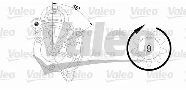 Стартер 433311 VALEO PHC